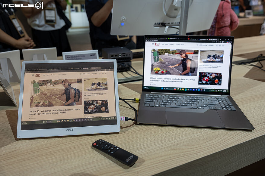 Acer IFA 2026 發表多款顯示器 1000Hz Predator 電競螢幕、5K Mini LED 與電子紙外接螢幕登場