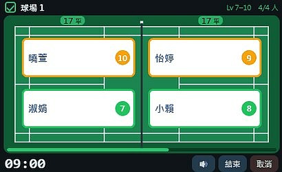 [分享]羽球臨打行事曆