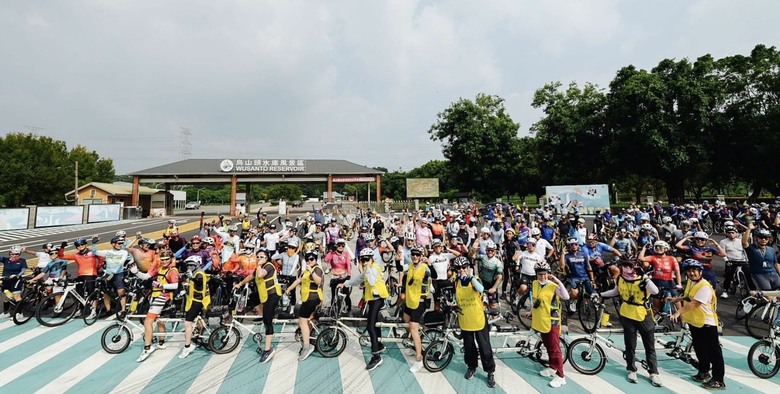 跟著博愛車隊一日快閃仙境西拉雅,參加2026仙境西拉雅環騎5COOL大會師,騎5庫抽5G活動,RIKULAU Audax city tour
