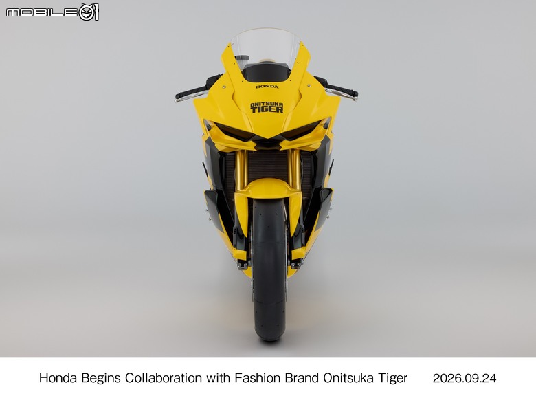 點我看大圖 Honda x Onitsuka Tiger 跨界聯名中量級跑車,鬼塚虎聯名夢想之翼!