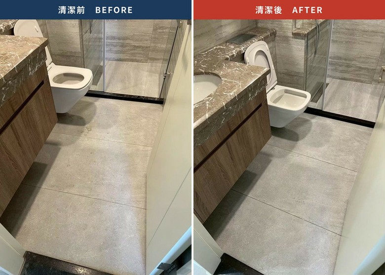 台中北屯裝潢細清分享：願不願意清抽屜內側、窗溝、地磚縫這些住進去不會再清的死角很重要