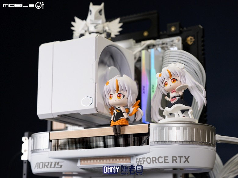 木紋 x 白色 美學！技嘉AORUS RTX5080 INFINITY WOOD