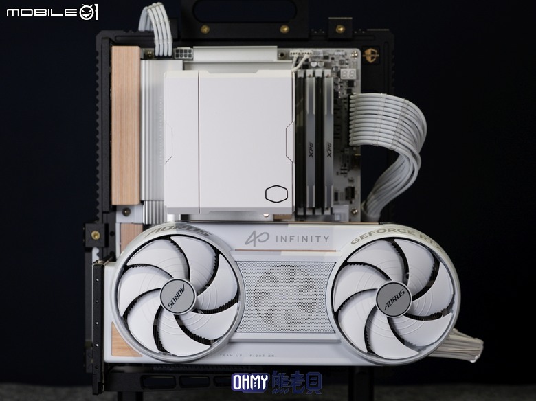 木紋 x 白色 美學！技嘉AORUS RTX5080 INFINITY WOOD