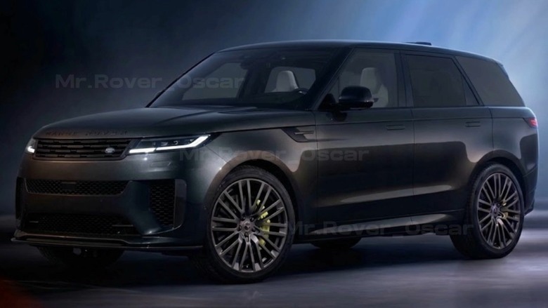 隱形的層峰人士還是不少Rang Rover Sport SV