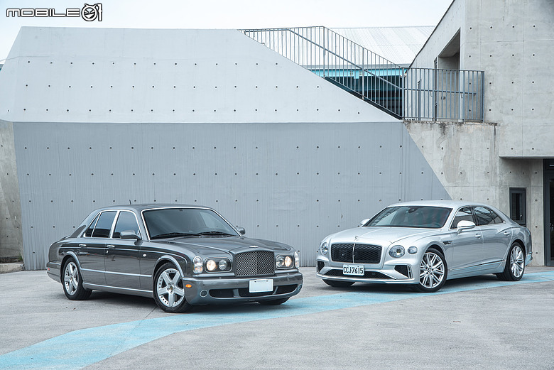 老派機械與電氣化時代的相遇｜Bentley Arnage T與Flying Spur Hybrid