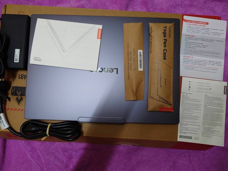 聯想Yoga Pro 7 15 ASH11 簡單開箱,9/12加裝SSD