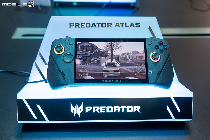 Acer Predator Atlas 7 遊戲掌機亮相 Atlas 8 小改款 10 月上市，Project DualPlay Mini 雙模遊戲掌機