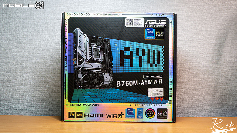 【開箱】入門MATX白色主板 | ASUS B760M-AYW WIFI