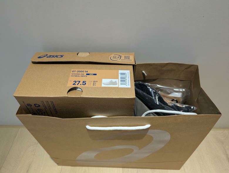 【小氣開箱】ASICS基礎跑鞋GT2000 14代 (中秋烤肉吃多了的贖罪補償)