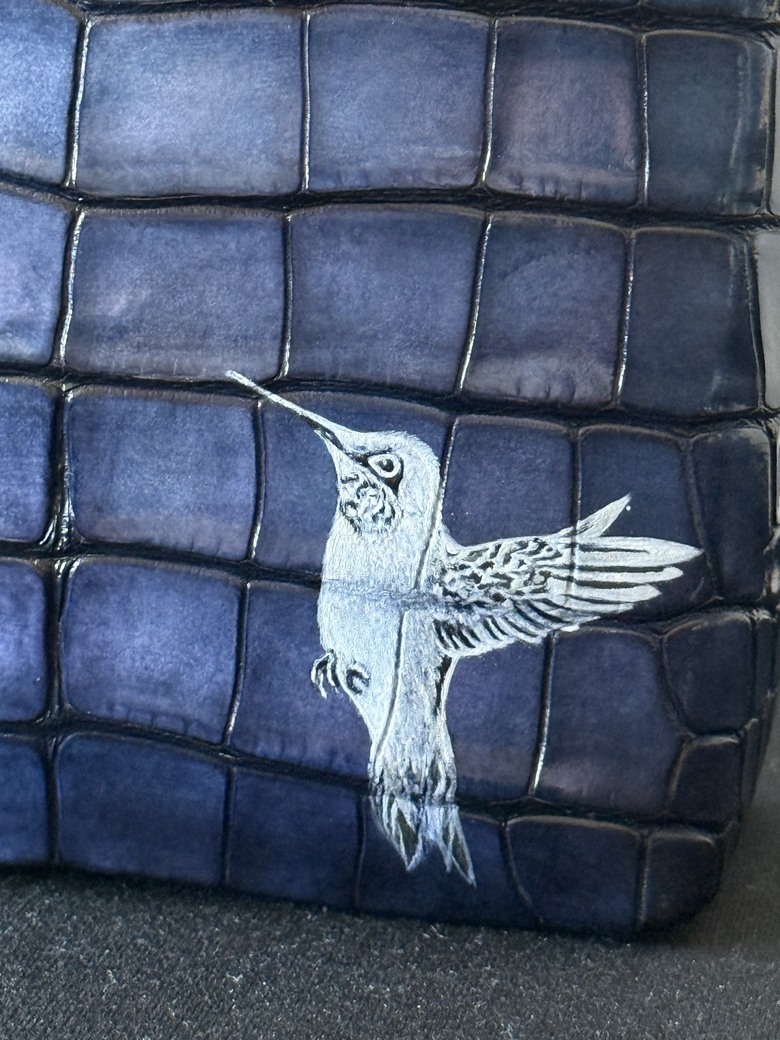 Graziat Alligator Messenger Bag 客製