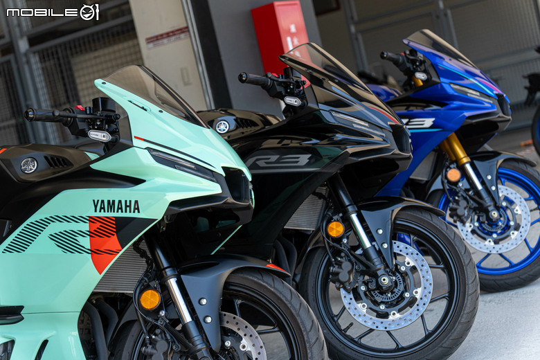 點我看大圖 YAMAHA YZF R3/R9賽道試駕|親和雙缸與靈動三缸,全面釋放R DNA極限性能