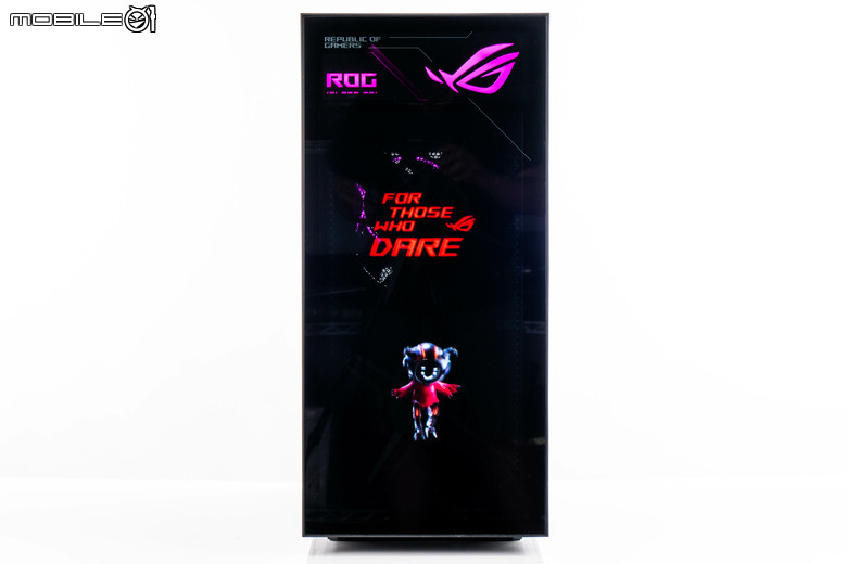 ROG G1000 電競桌機開箱 以獨特 AniMe Holo 投影燈效搭配優秀散熱設計的旗艦 PC