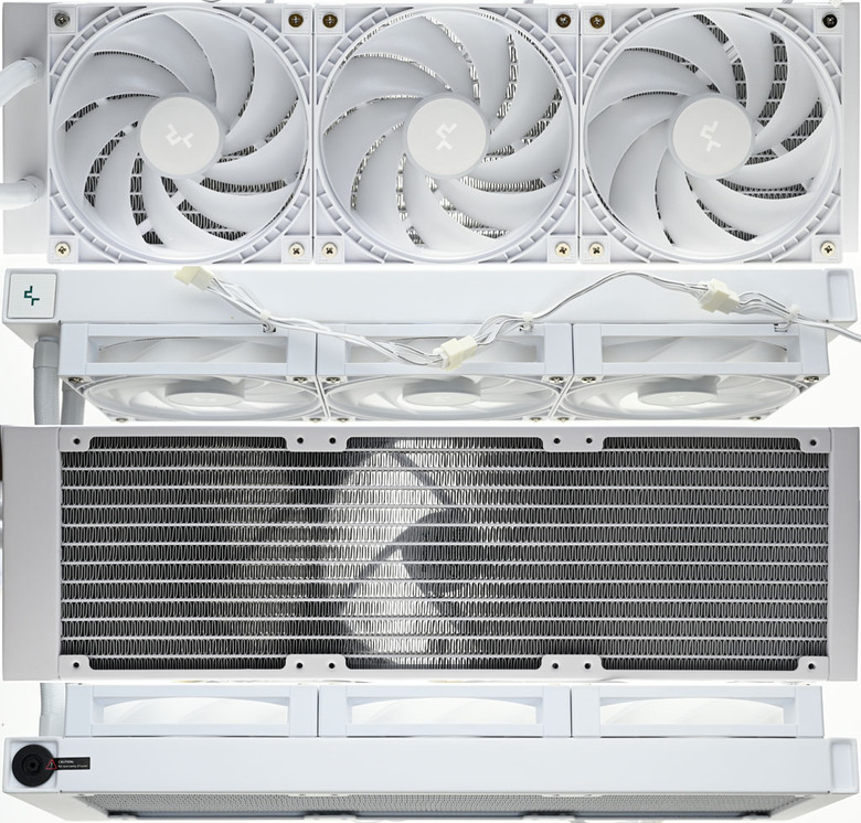DEEPCOOL九州風神LT360 VISION WH ARGB一體式水冷散熱器開箱