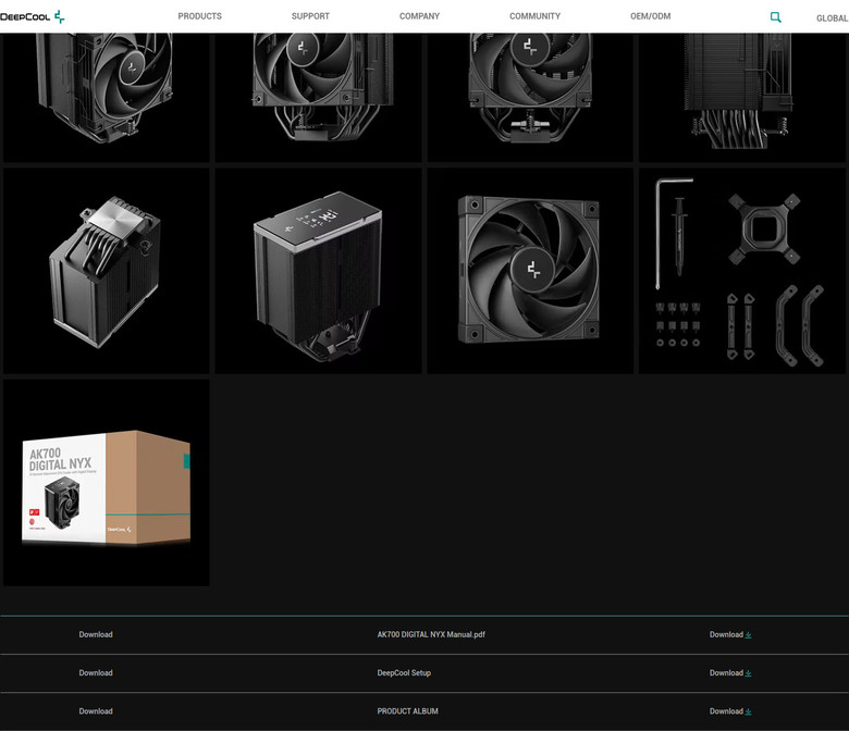 點我看大圖 DEEPCOOL九州風神AK700 DIGITAL NYX散熱器開箱