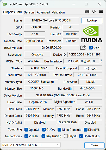 點我看大圖 雕妹帶著 D4 繼續戰 B760M AORUS ARI WIFI6E DDR4