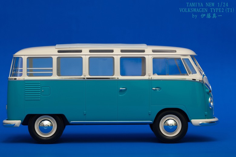 【模型樣品製作】TAMIYA NEW 1/24 Volkswagen Type2 (T1)