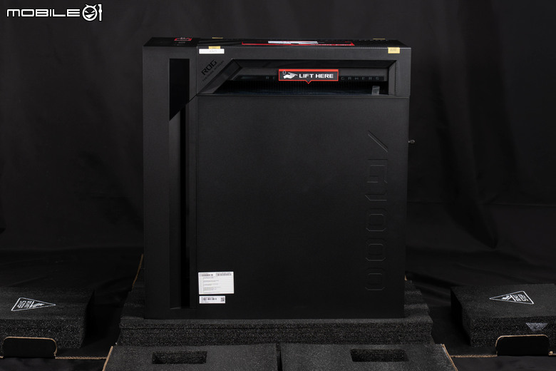 ROG G1000 電競桌機開箱 以獨特 AniMe Holo 投影燈效搭配優秀散熱設計的旗艦 PC