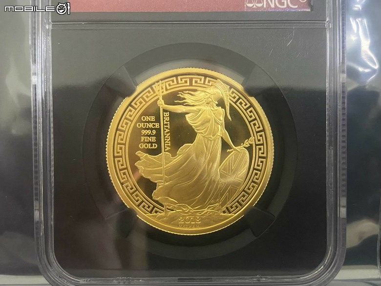 點我看大圖 【分享開箱】2018 Great Britain Royal Mint Britannia Oriental Border 1 oz Proof Gold Coin PF70UC & Silver Coin PF70UC FDI 英國皇家鑄幣廠不列顛女神東方邊境一盎司精鑄金銀幣