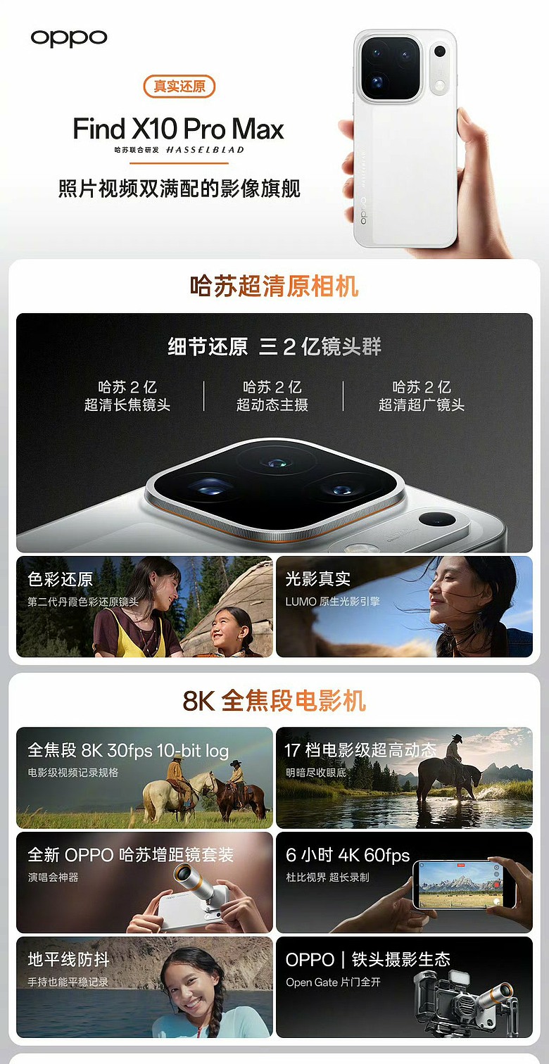OPPO Find X10 系列發表|首加入 Pro Max 型號,三顆 2 億畫素鏡頭登場!