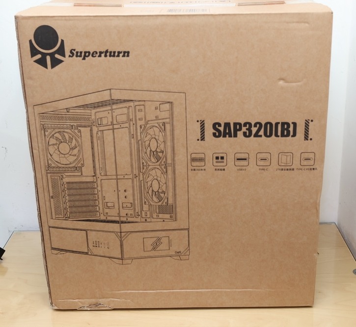 低價海景房內建 60W GaN 快充|視博通 SAP320(B)