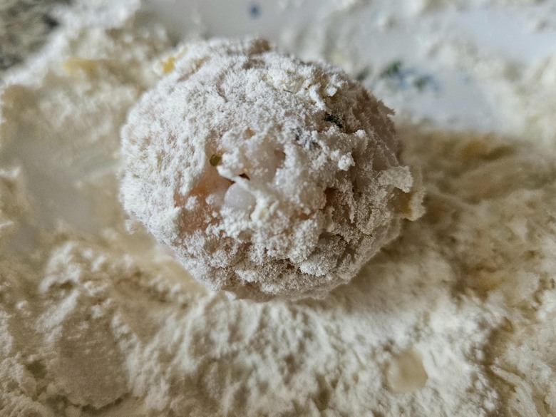 起司香鬆炸飯球