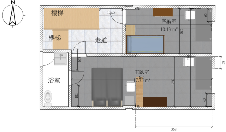 【請益】狹長型房間隔間問題