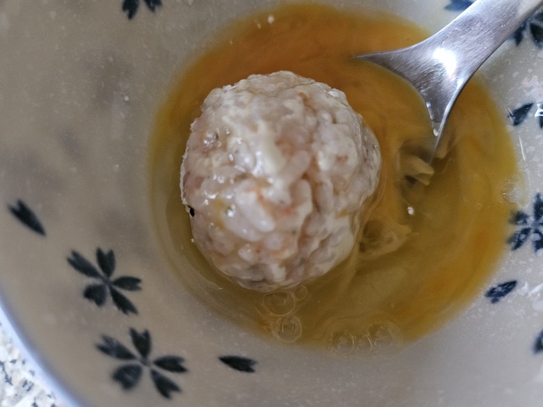 起司香鬆炸飯球