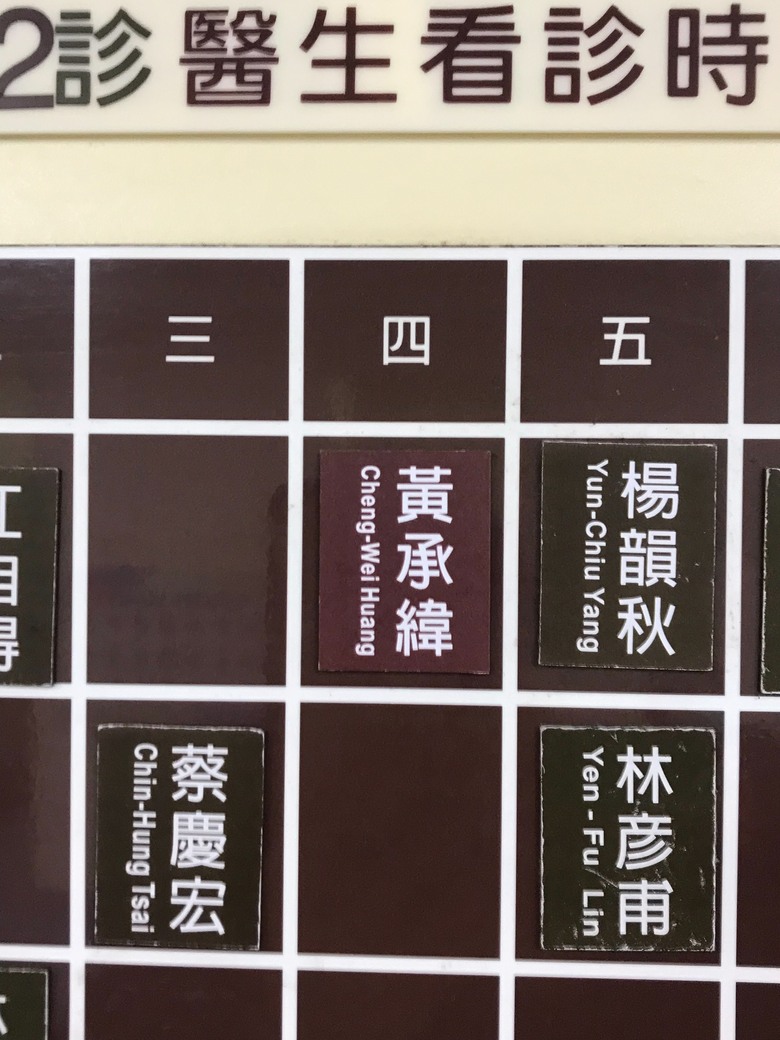 推一個：用心看診、仔細檢查、認真治療、對症下藥的好醫生 梧棲童綜合醫院：胸腔內科：黃承緯醫師