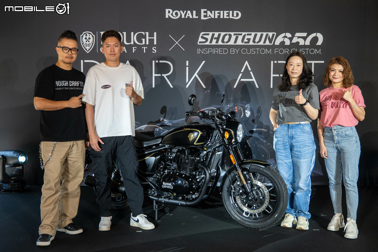 點我看大圖 Royal Enfield 迎品牌 125 週年!Shotgun 650 x Rough Crafts 特仕版全台限量 1 台正式交車