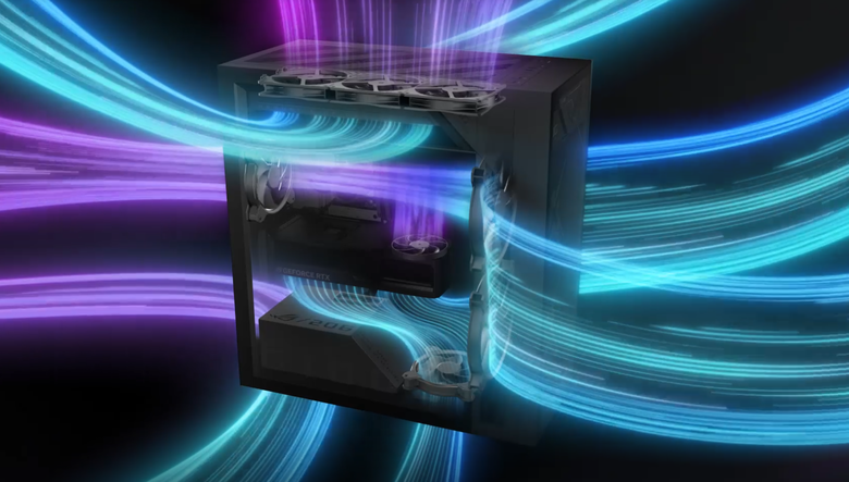ROG G1000 電競桌機開箱 以獨特 AniMe Holo 投影燈效搭配優秀散熱設計的旗艦 PC