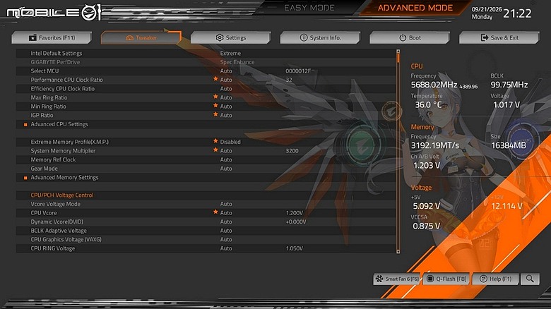 點我看大圖 雕妹帶著 D4 繼續戰 B760M AORUS ARI WIFI6E DDR4