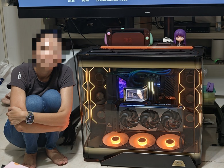點我看大圖 微星MSI 之 MEG MAESTRO 900R、MEG X870E ACE MAX及MEG CORELIQUID E15 360 開箱分享