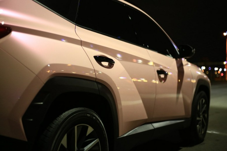 【開箱】台中汽車包膜分享｜Tucson亮面粉改色包膜