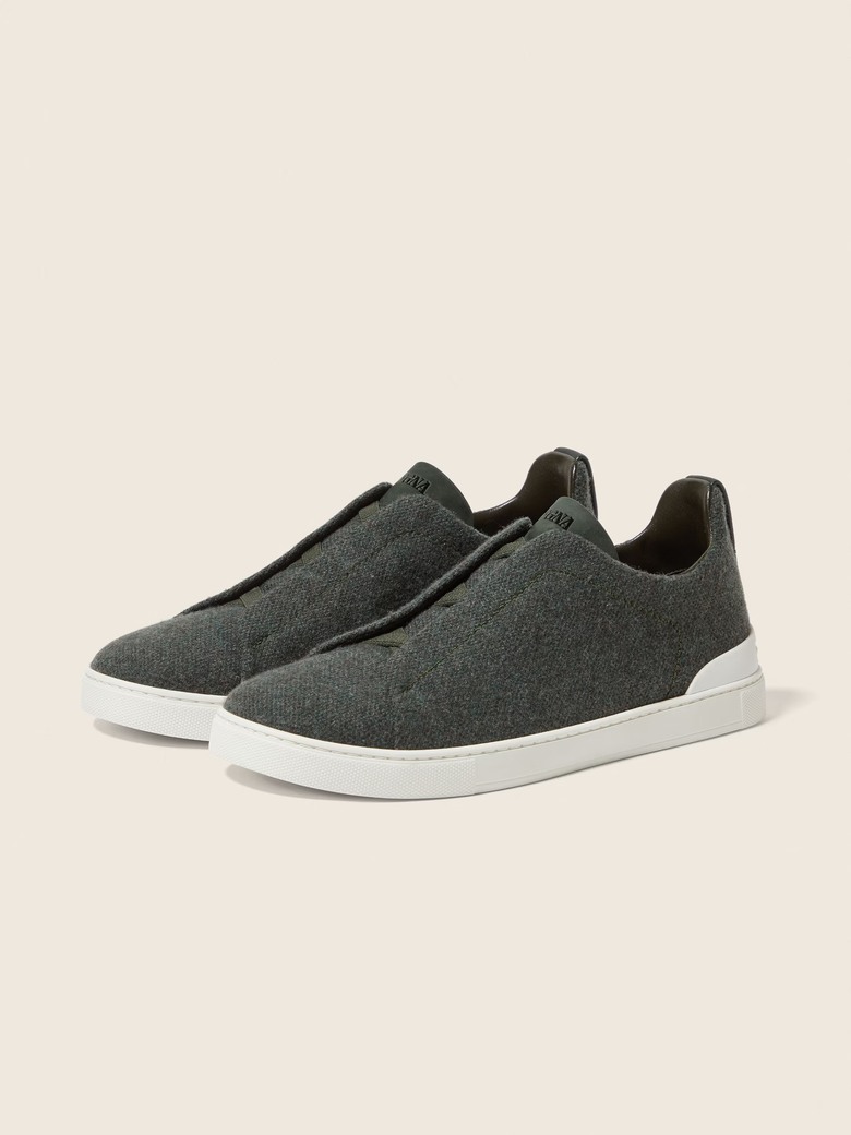 點我看大圖 懶人鞋:Zegna Triple Stitch vs. Berluti Fast Track Slip On
