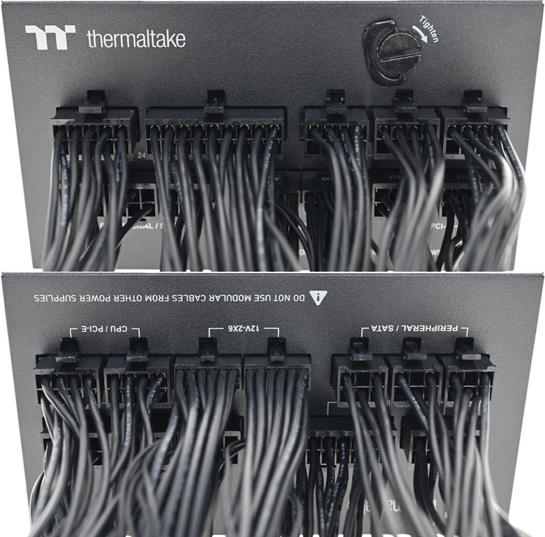 點我看大圖 Thermaltake DOCKPOWER FI 1200W金牌全模組電源開箱