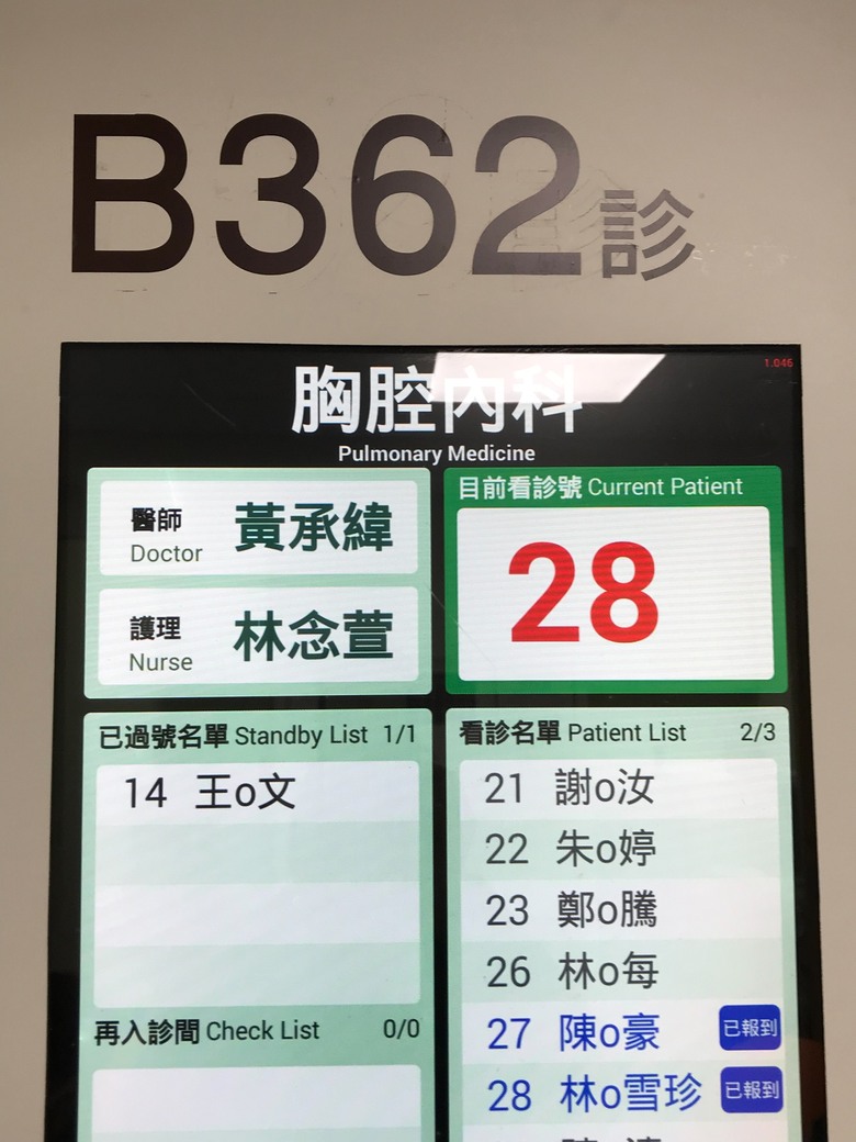 推一個：用心看診、仔細檢查、認真治療、對症下藥的好醫生 梧棲童綜合醫院：胸腔內科：黃承緯醫師