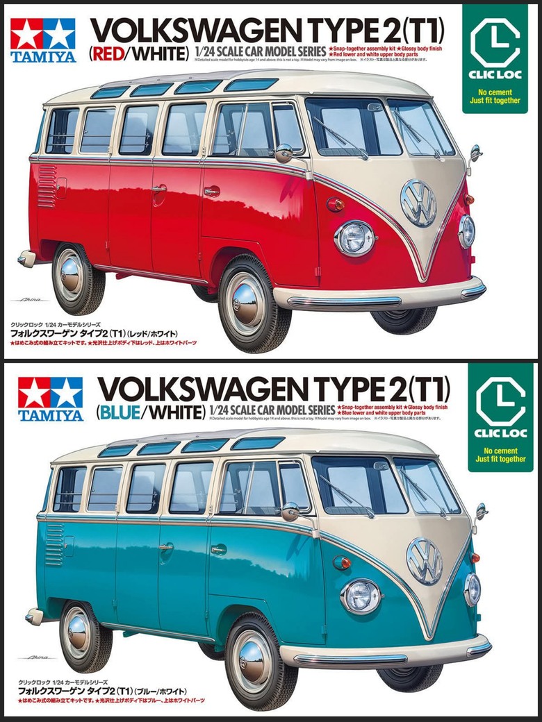 【模型樣品製作】TAMIYA NEW 1/24 Volkswagen Type2 (T1)