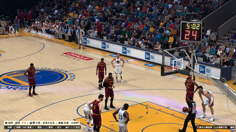 點我看大圖 NVIDIA DLSS 5 畫質提升技術體驗 在《NBA 2K27》中體驗彷彿親臨現場的擬真畫質感受