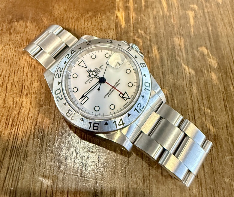 ［開箱］探索時光的痕跡：勞力士 Explorer II 16570 Polar T<25