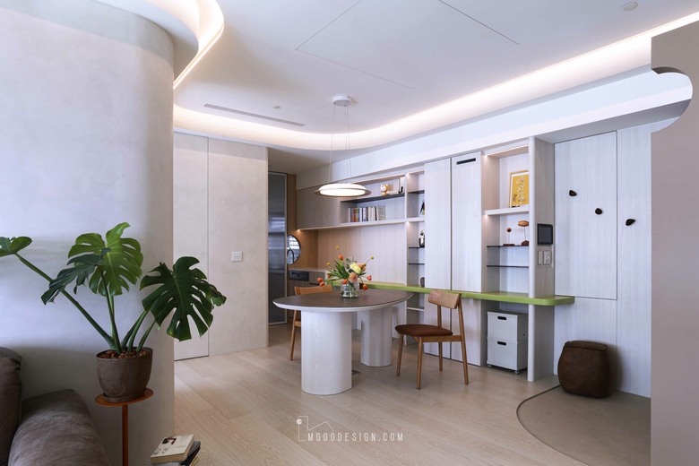 [開箱] A loving home 2.0 : 連動式空間再造，大兩房化為三房的質感變奏曲