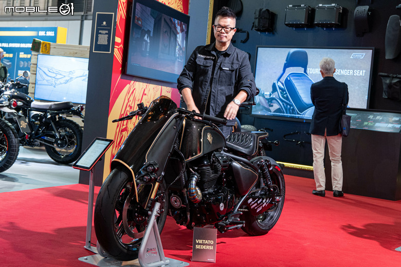 點我看大圖 Royal Enfield 迎品牌 125 週年!Shotgun 650 x Rough Crafts 特仕版全台限量 1 台正式交車