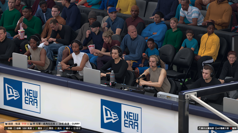 點我看大圖 NVIDIA DLSS 5 畫質提升技術體驗 在《NBA 2K27》中體驗彷彿親臨現場的擬真畫質感受