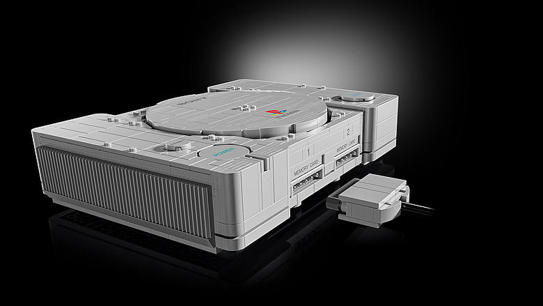 初代 PlayStation 變成樂高!近 1:1 比例還原,主機內藏《跑車浪漫旅》、《抓猴》彩蛋