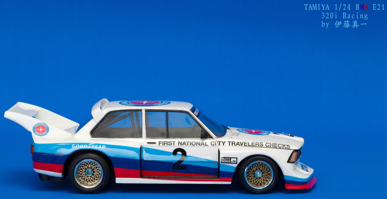 【模型樣品製作】TAMIYA NEW 1/24 BMW E21 320i Racing