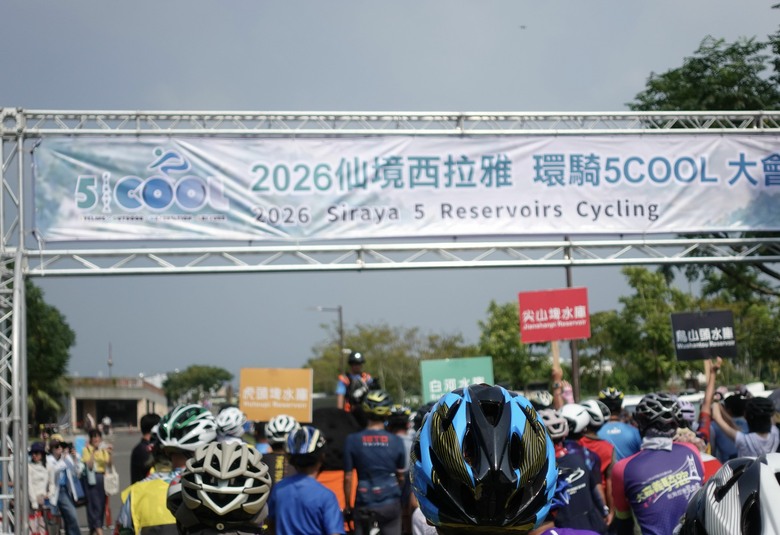 跟著博愛車隊一日快閃仙境西拉雅,參加2026仙境西拉雅環騎5COOL大會師,騎5庫抽5G活動,RIKULAU Audax city tour