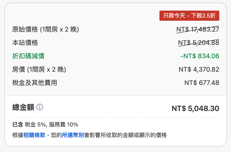 國旅補助真的有省嗎？我的三天兩夜旅遊心得