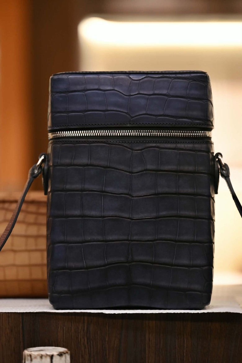 Graziat Alligator Messenger Bag 客製