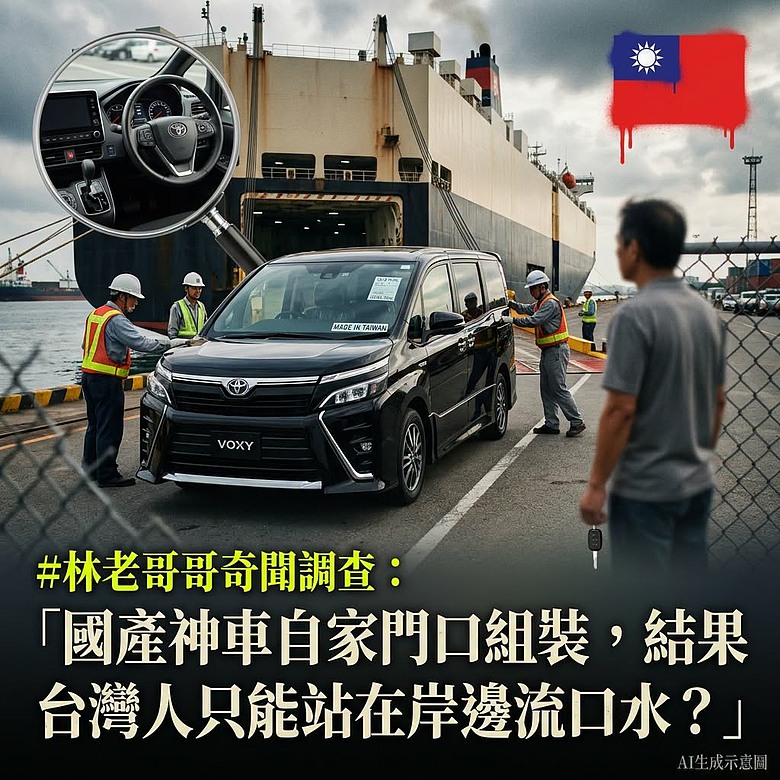 車在台灣組裝，台灣人自己卻買不到