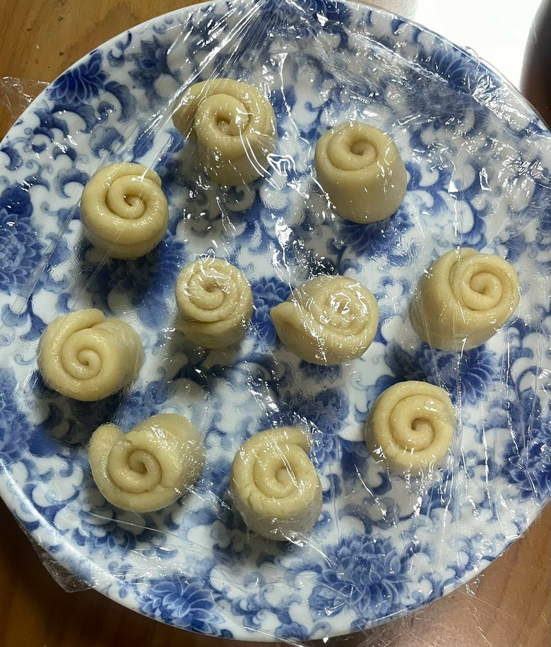中秋節應景 自己做蛋黃酥