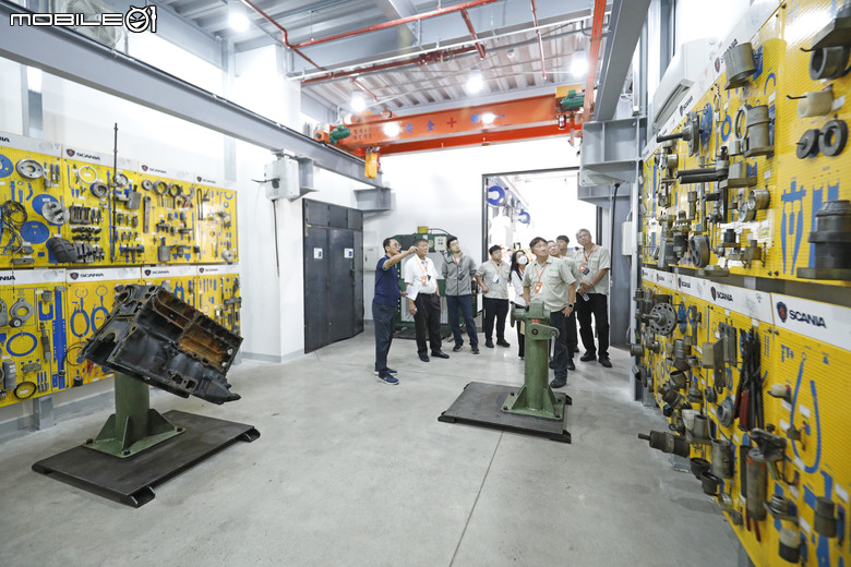Scania 打造全台最大商用車後勤據點，3,600坪八里全新服務廠正式揭幕